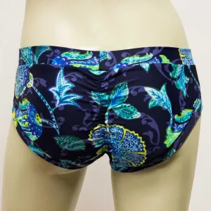 Booty Short- Navy Floral
