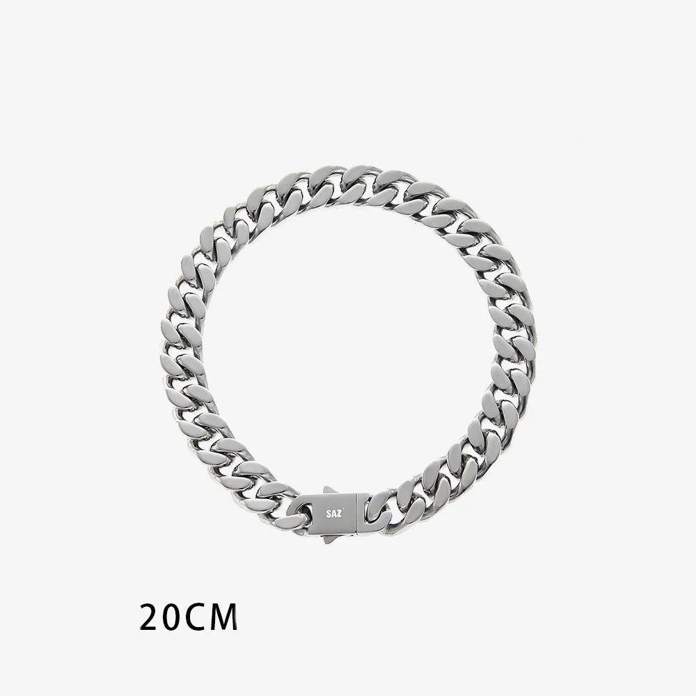 Cuban Bracelet Titanium Steel Accessories