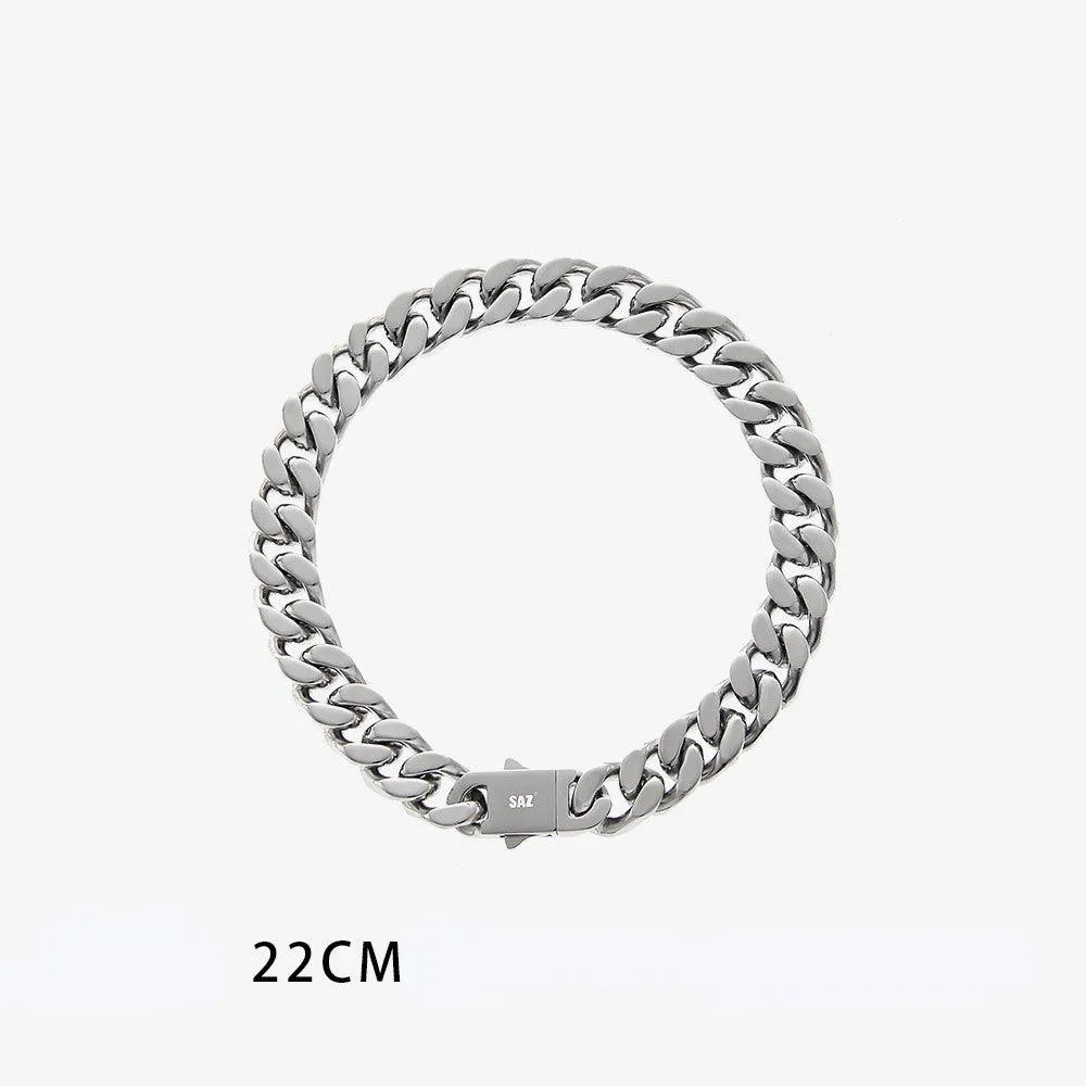 Cuban Bracelet Titanium Steel Accessories