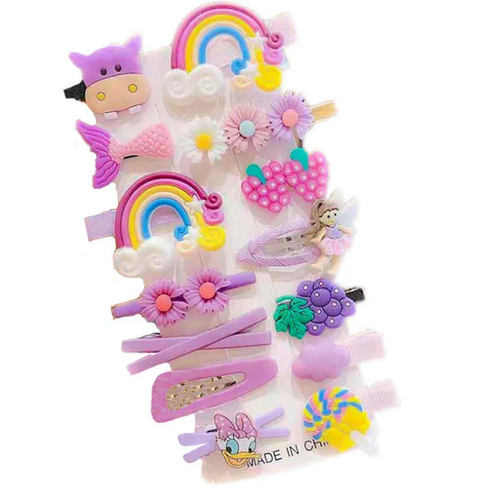 Cute Baby Cartoon Hairpin -دبابيس الشعر