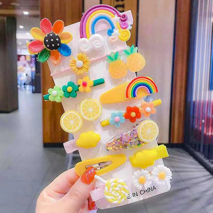 Cute Baby Cartoon Hairpin -دبابيس الشعر