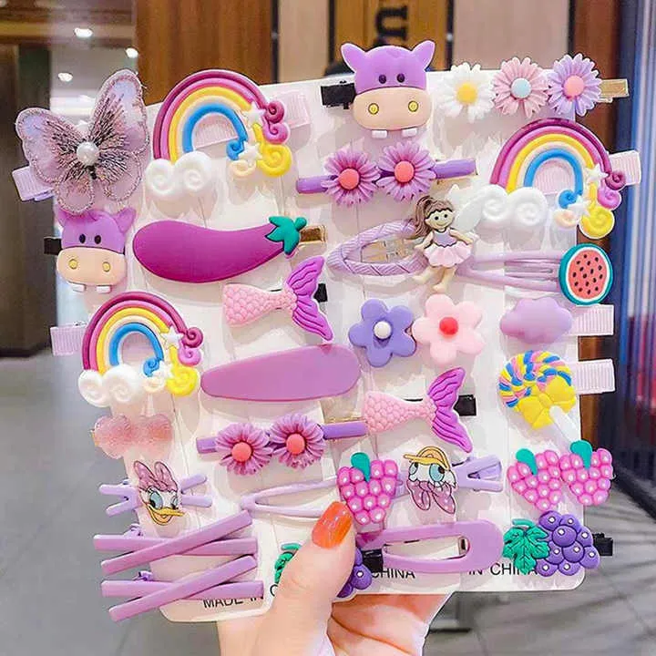 Cute Baby Cartoon Hairpin -دبابيس الشعر