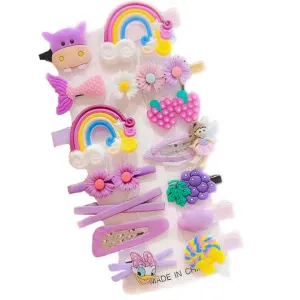 Cute Baby Cartoon Hairpin -دبابيس الشعر
