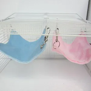 Cute Warm Plush Cage Hammock