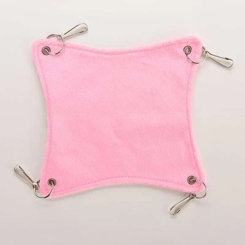 Cute Warm Plush Cage Hammock
