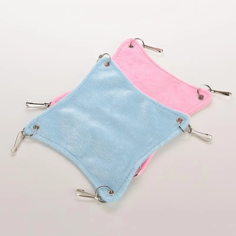 Cute Warm Plush Cage Hammock