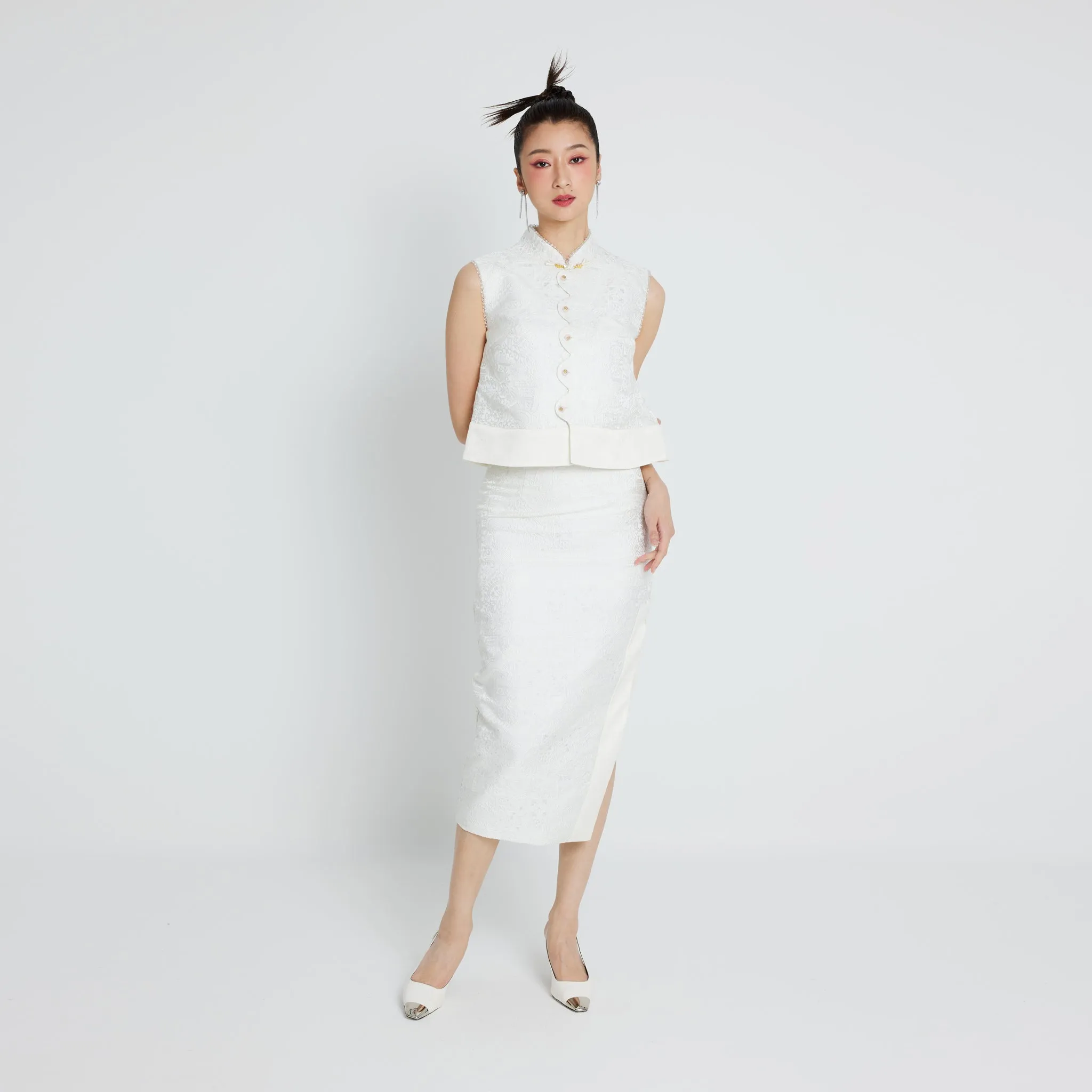 Ke Rou Qipao Vest Top