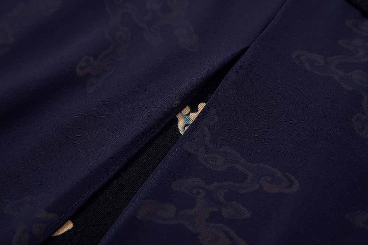 Lauren Plus Size Blue Chinese Oriental Dress