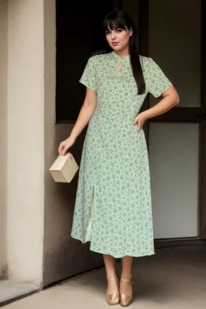 Madeline Plus Size Vintage Qipao