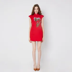 Mei Xiang Embellished Qipao