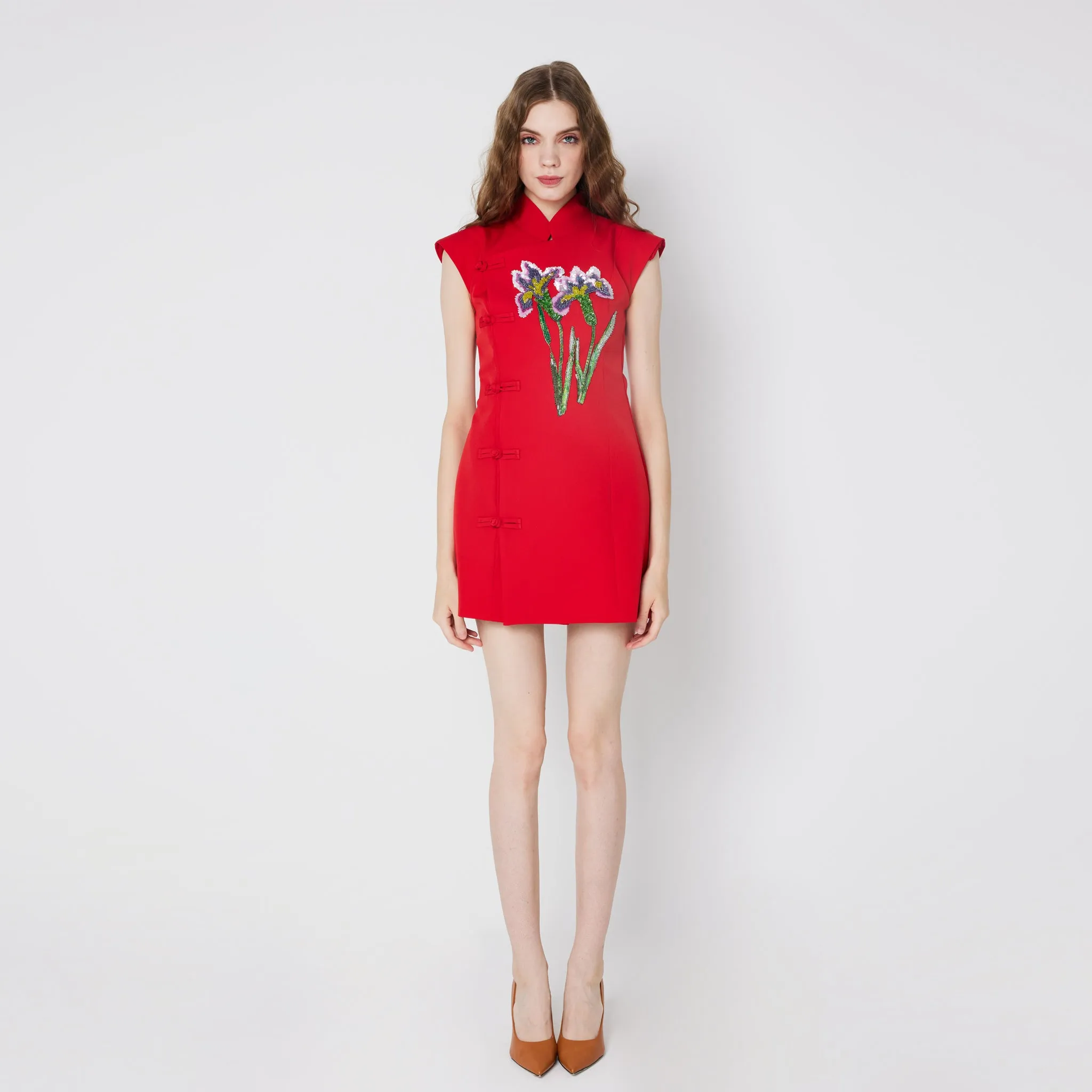 Mei Xiang Embellished Qipao