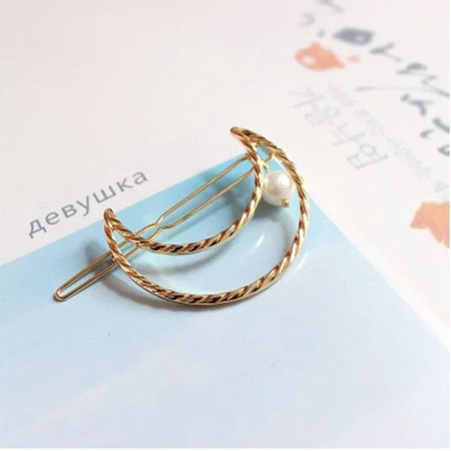 Pearl hairpin