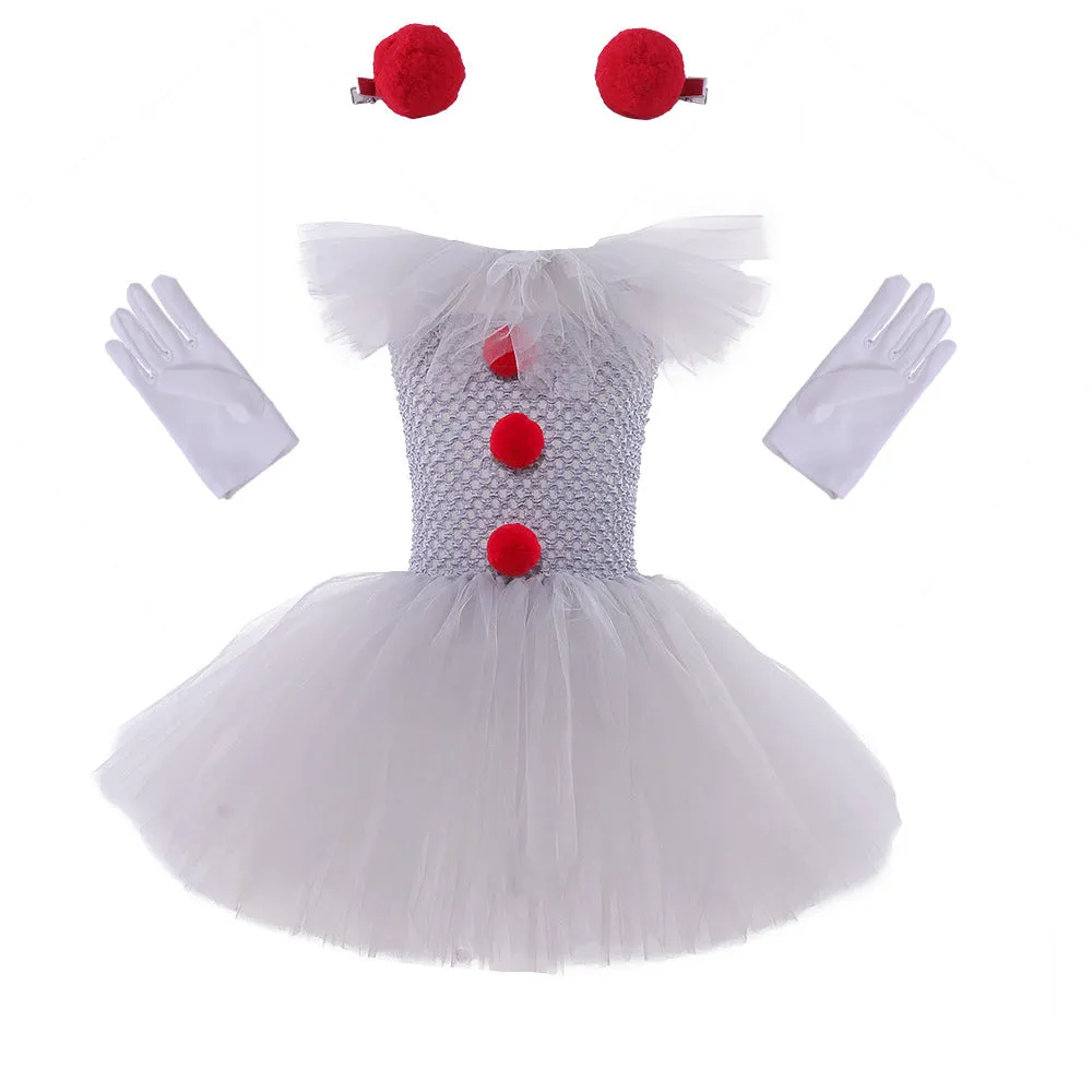 Pennywise Joker Girls Costume