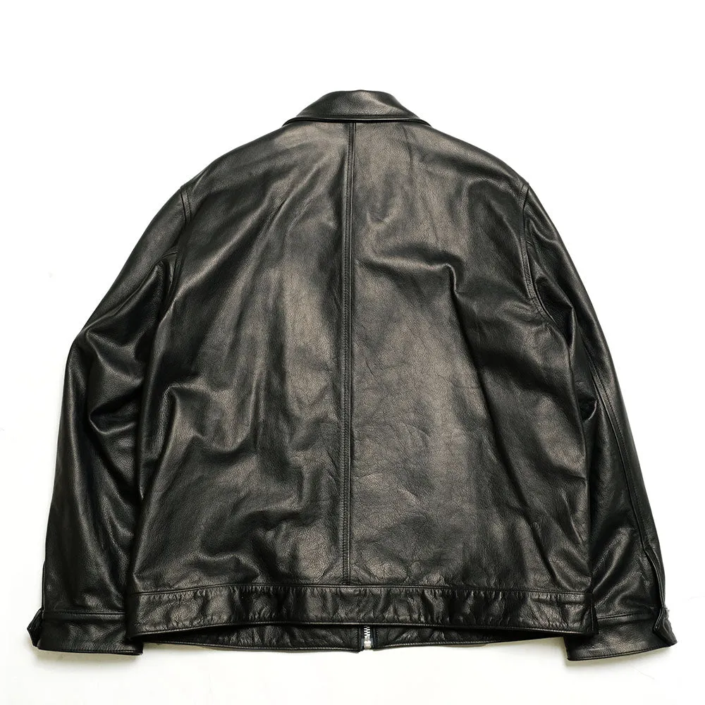 Porter Classic - PC SINGLE RIDERS JACKET W/LOVE&PEACE SILVER - PC-017-2413