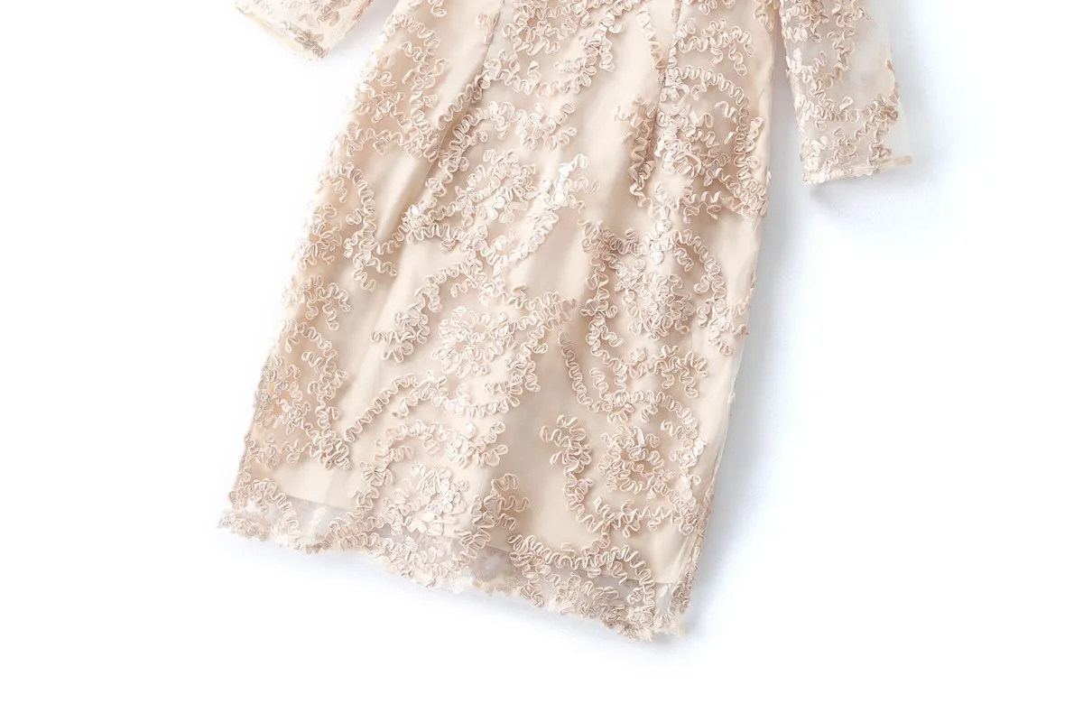 Quintessa Plus Size Lace Cheongsam Qipao Dress