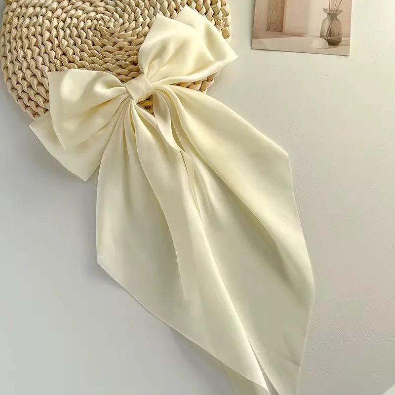 Solid Color Hair Bow لون صلب لافتات الشعر القوس