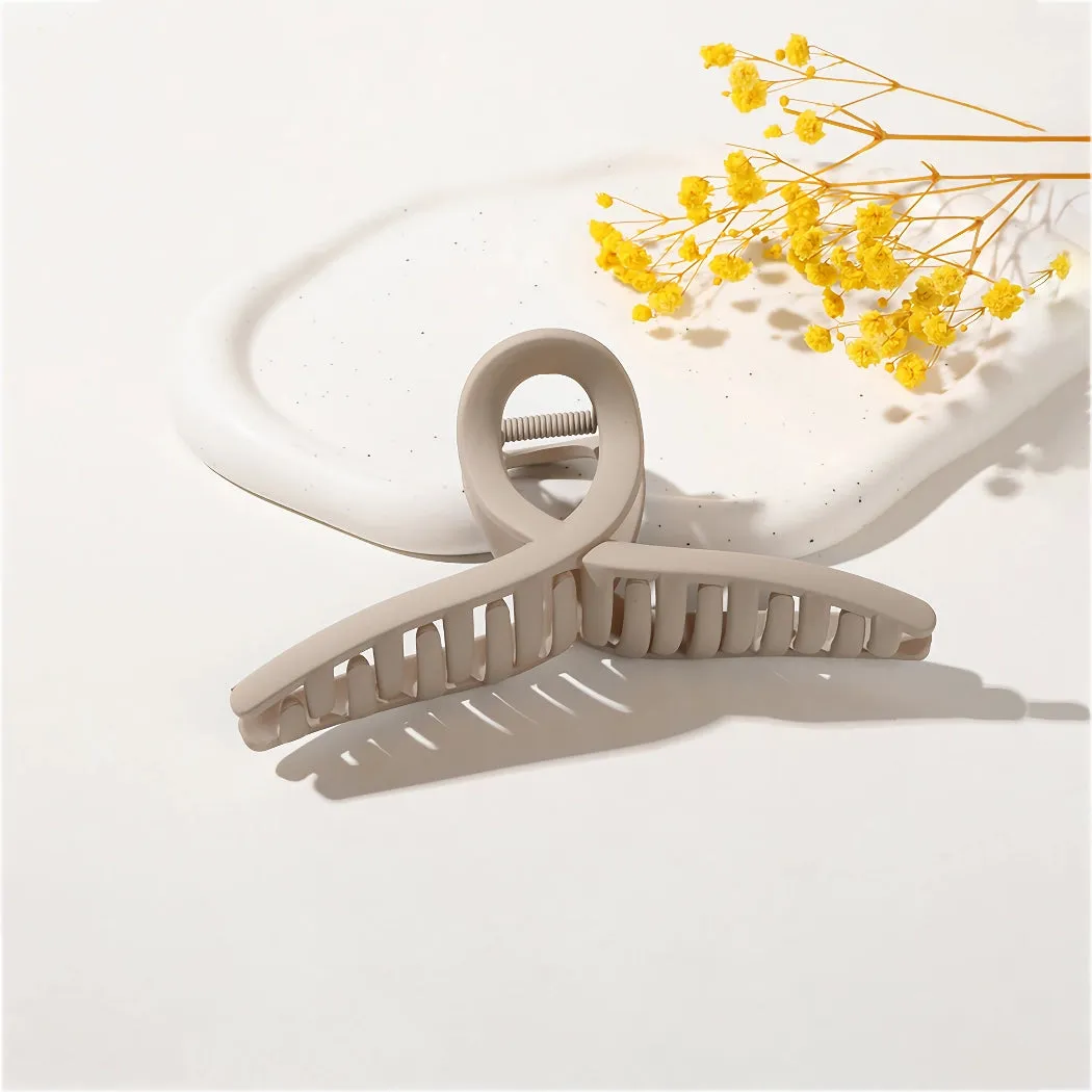 Stylish Frosted Cross Geometry Hairpin for Women