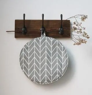 Thick Cotton Oven Cloth with Geometric Print