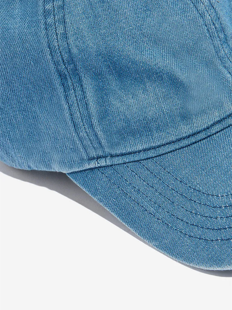 Westside Accessories Blue Denim Cap