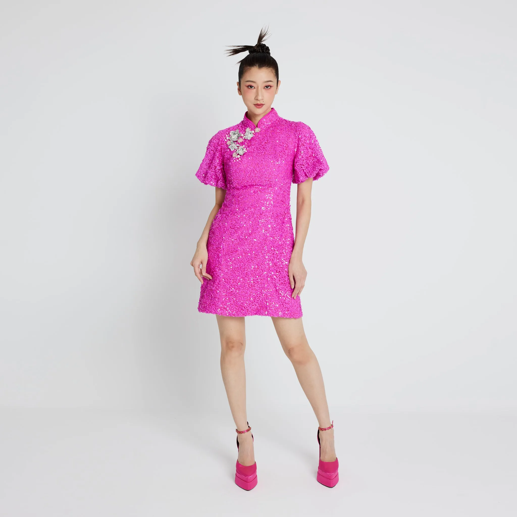 Xin Yue Sequin Qipao