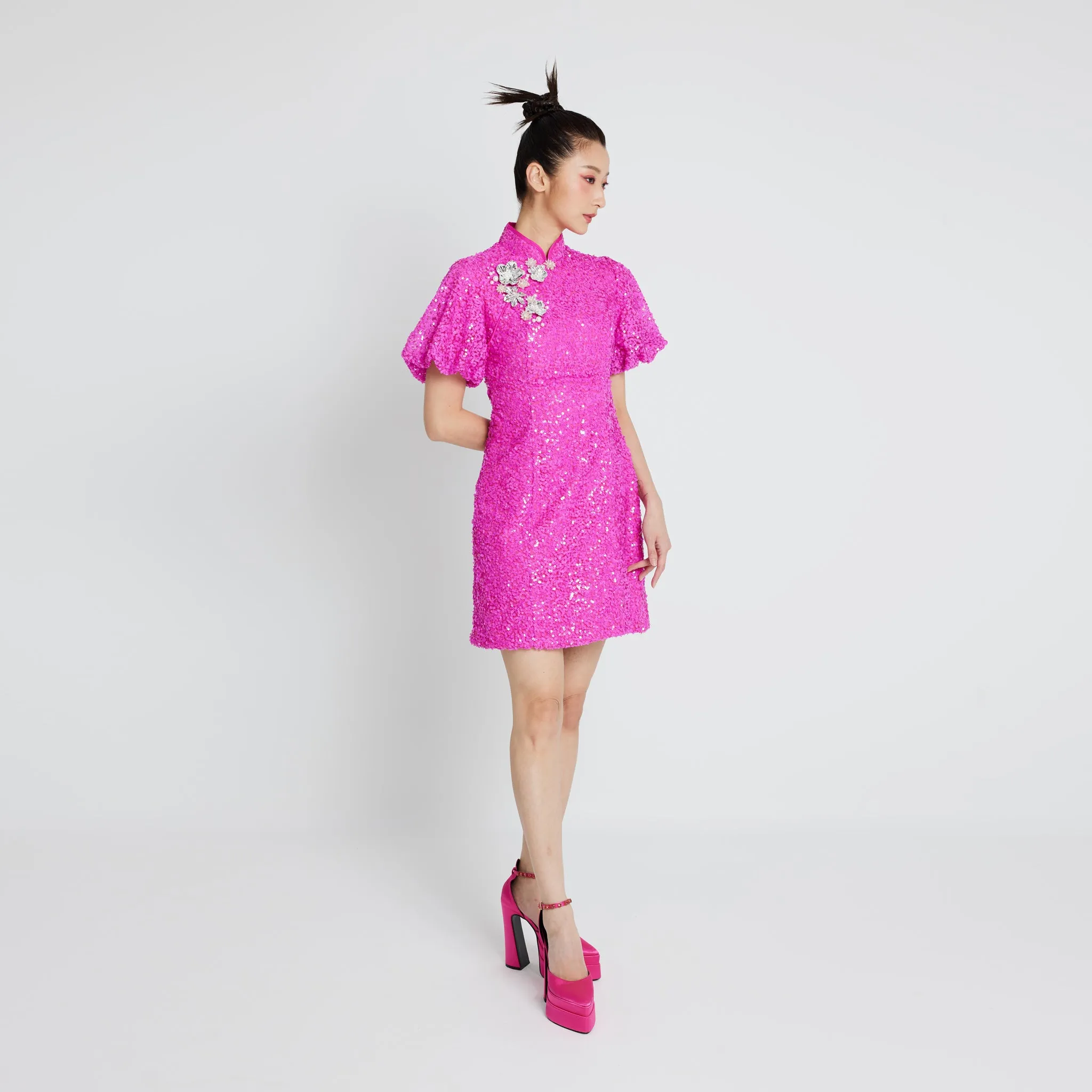 Xin Yue Sequin Qipao