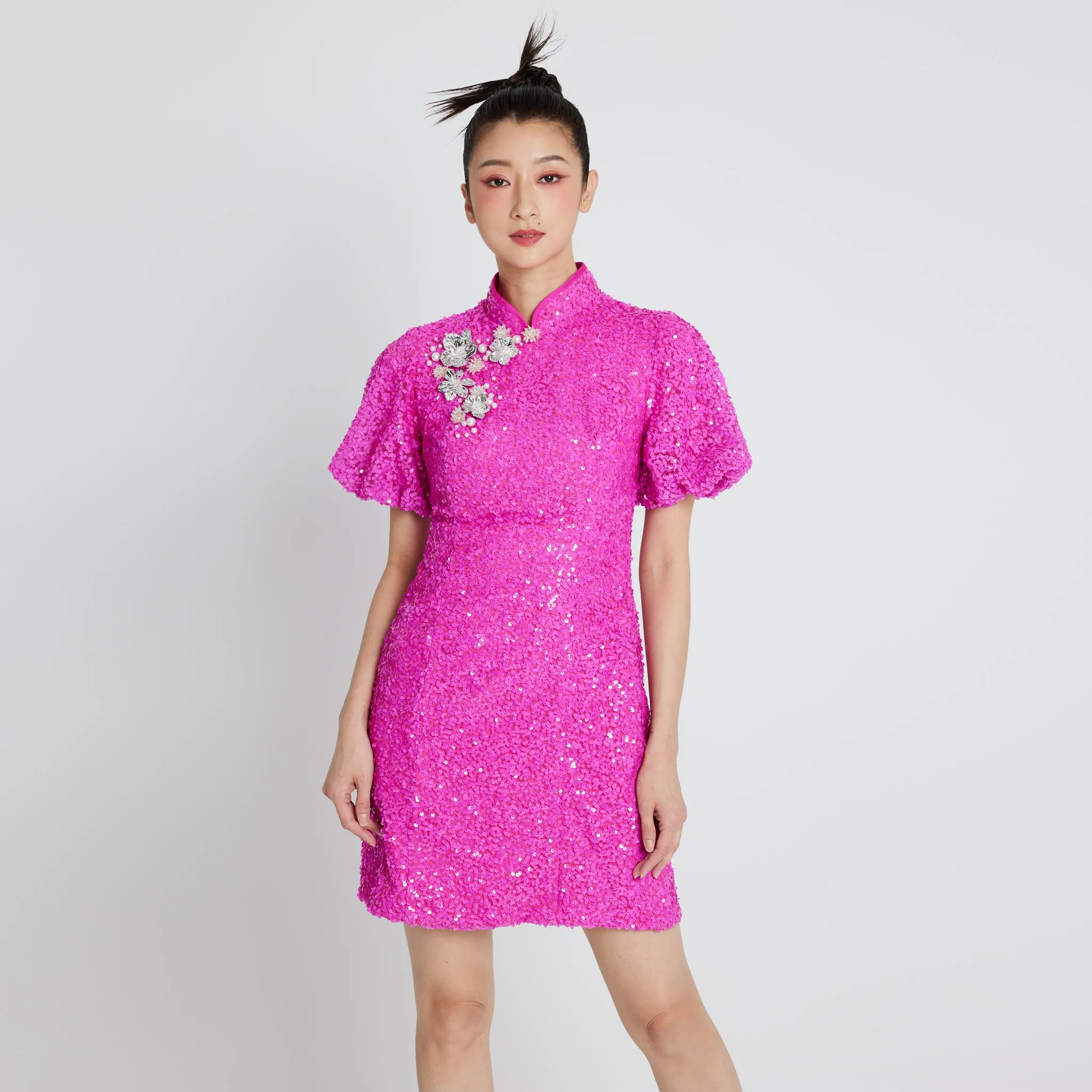 Xin Yue Sequin Qipao