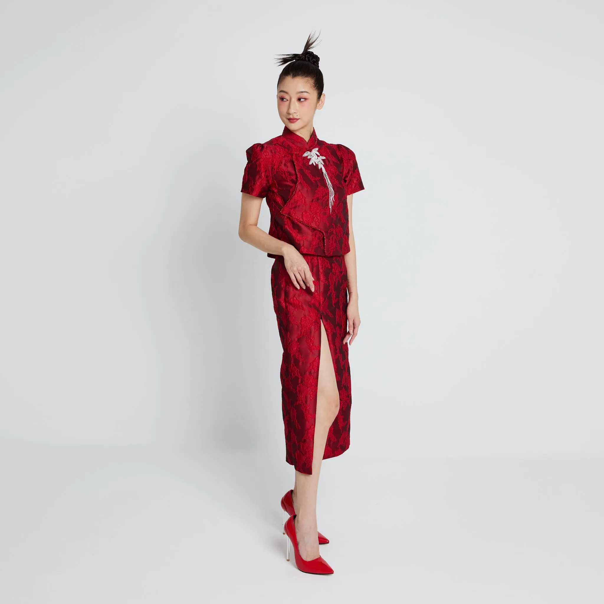 Xue Ke Qipao Top